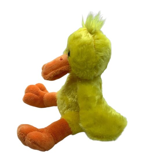 Easter Plush Duck Stuffed Animal Toy 6.5” Yellow & Orange Soft Plush Hit - Picture 4 of 6